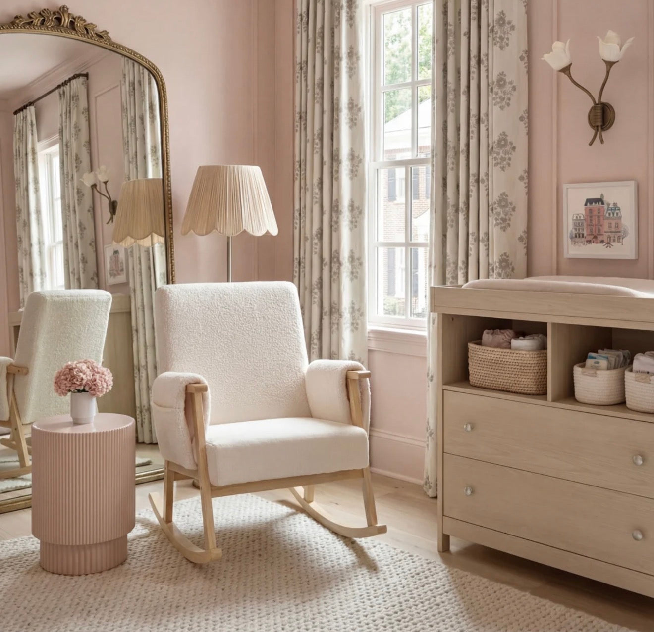 Storyteller Nursing Chair Off White Ted