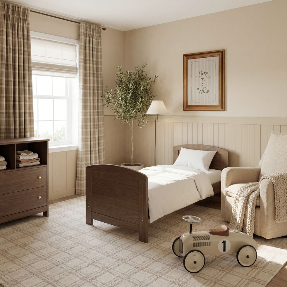 Bebe & Beyond Seeker Cot Bed - Drift