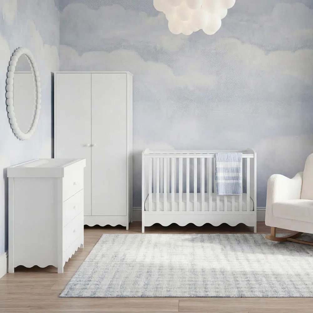 Bebe & Beyond Dancer 3 Piece Room Set - White