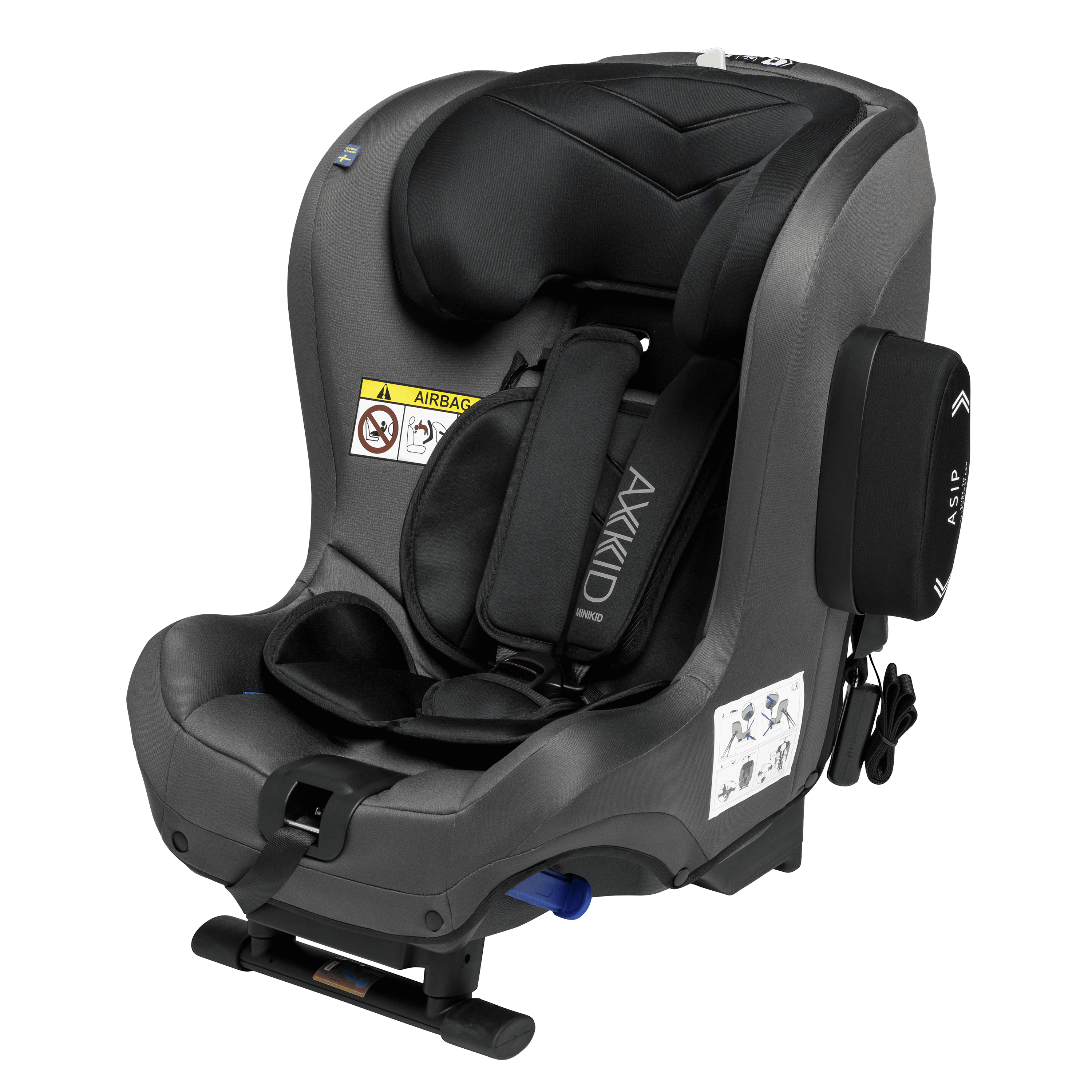Axkid Minikid 2 NEW (22/23 Collection) Granite | NEXT DAY DELIVERY - Safe Journey Car Seats
